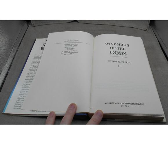 Windmills of the Gods by Sidney Sheldon 1987 William Morrow & Co 9780688065706 - Picture 5 of 7